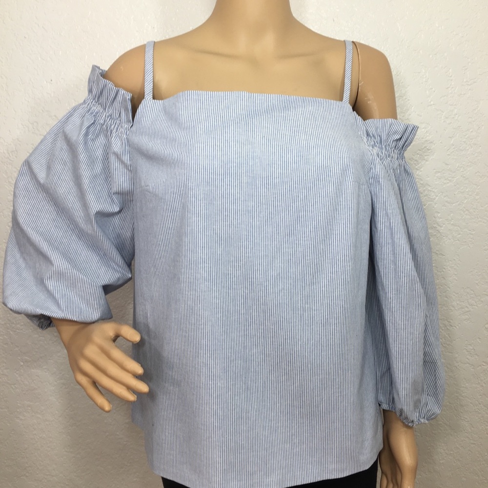 Soul Harmony Energy Smocked Cold Shoulder Top